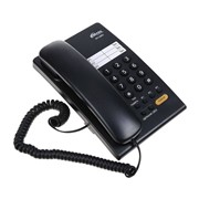 Телефон RITMIX RT-330 black, быстрый набор 3 номеров, мелодия удержания, черный, 15118350 фото
