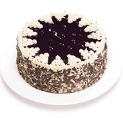 Торт “Черничный “Rozalini“. Вес: 0,9 кг. Срок хранения: 5 дней. (Торт Чорничний Rozalini, Розаліні) фото