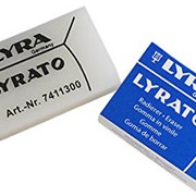 Ластик пластиковый, LYRATO, офисный 30 шт/уп фотография