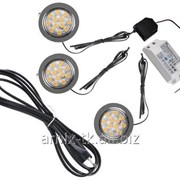 Комплект 3 точечных LED светильников - 12913