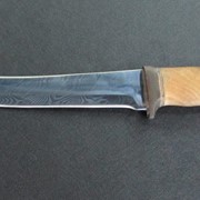 Нож нескладной НС-13 Белый Дамаск, Златоуст