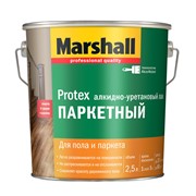 Лак паркетный полуматовый Marshall Protex (2,5л) фотография