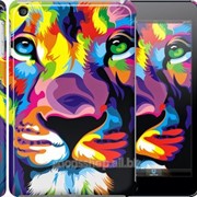 Чехол на iPad mini 3 Разноцветный лев 2713c-54 фотография