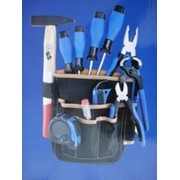 Набор инструментов 12 предметов в поясной сумке. U-812 фотография