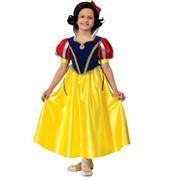 Детский карнавальный костюм Принцесса Белоснежка бархат рост 140 см фотография