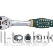 Трещотка с резиновой ручкой - 24 зуб L=155 мм 1/4 Код:80222