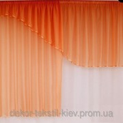 Готовые шторы для кухни Форест Оранж 2705 фото