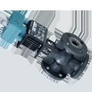 Смесительный/2-ходовой клапан с магнитным приводом, фланцевое соединение, PN16, DN65, kvs 50, AC 24 В фото