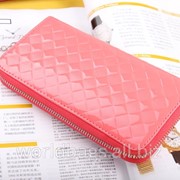 Женский стильный кошелёк 8003-3 розовый фото