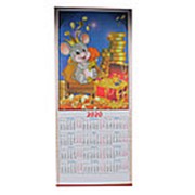 Календарь 2020 Бамбуковый свиток “Ассорти“ , 6507 фото