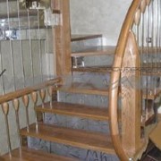Интерьерные лестницы на металлокаркасе