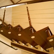 Лестницы на больцах фото