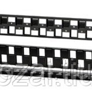 Hyperline PPBL3-19-24S-RM Модульная патч-панель 19", 24 порта, Flat Type, 1U