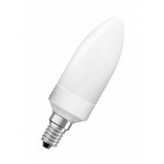 Энергосберегающая лампа OSRAM DULUX EL 5W/825 E14 свеча