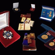 Футляры для орденов, медалей, наград, ювелирных украшений фото