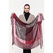 Экстравагантный женский платок с интересным принтом Di Daneli 109525 фотография