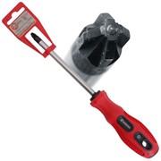 Отвертка крестовая PZ2*100мм. Intertool VT-3159 фото