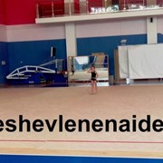Ковер с помостом для художественной гимнастики 14х14 м (Соревновательный) 131