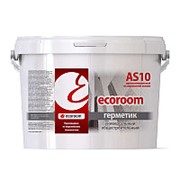 Герметик акриловый Ecoroom AS-10 универсал общестроит (7кг) белый фото