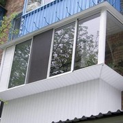 Металлопластиковые балконы фото