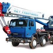 Услуги автокрана 32 тонны. фото