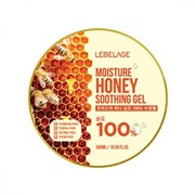 Увлажняющий гель с экстрактом мёда Lebelage Moisture Honey Purity 100% Soothing Gel, 300мл