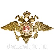 Эмблема на тулью фуражки МВД РФ фото