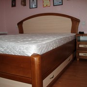 Кровать “Фиона с ящиками 2“ из массива фотография