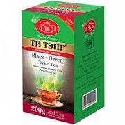 Чай весовой черный с зеленым Ти Тэнг Black+Green, 200 г 4791005406909 фотография