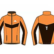 Куртка разминочная Nordski Jr Base NSJ812257 (Orange+Black, 140) фото