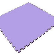 Мягкий пол универсальный, фиолетовый, 100х100см, с 2 кромками (Экополимеры) фото