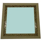 Зеркало для бани и сауны квадратное фото