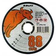 Круг отрезной B.Bull 88 Cuts 125х1х22 фотография