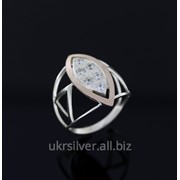 Серебряное кольцо Аника фото