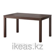 Раздвижной стол коричневый БЬЮРСТА фото