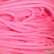 Шнур акрил 6мм, 100м розовый 00019 фотография