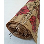 Бумага крафт “PF“ жатая ГАЗЕТА ФИНСКАЯ фиолет к/ф фото