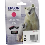 Картридж Epson T2613 (C13T26134012) для Epson XP-600/700/800, пурпурный фотография