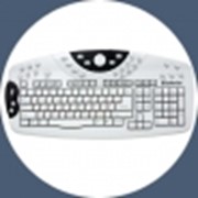 Проводная мультимедийная клавиатура Defender S Luna KM-2080 Белая фото
