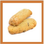 Печенье Полено песочное с изюмом фото