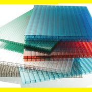 Поликарбонат Сотовый из первичного сырья. С защитой на выгорание УФ стабилизатор. Доставка.арт 37 фото