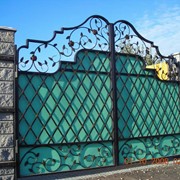 Кованые ворота, изделия кованые, элементы декоративно-отделочные архитектурные фото
