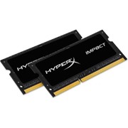 Память DDR3L Kingston 8GB CL11 HyperX Impact Black (HX318LS11IBK2/8) фотография