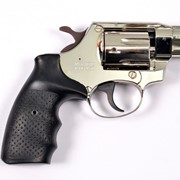 Травматический револьвер SAFARI 820G, никель/резина-металл фото