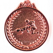 Медаль борьба - бронза фото