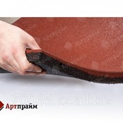 Резиновая плитка “Артпрайм“ 500*500*16, Красный фото
