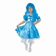 Карнавальный костюм Мальвина на девочку размер 28, рост 98-104 см фотография