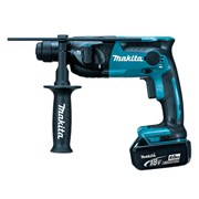 Перфоратор аккум. DHR 165 RME (SDS-plus, 18.0 В, 2 акк. х 4.0 А/ч , 1.3 Дж, чем.) MAKITA фото