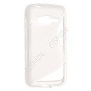 Чехол силиконовый для Samsung Galaxy Ace 4 Lite (G313h) S-Line TPU (Прозрачно-Матовый) фото