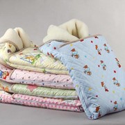Конверт-одеяло детский из хлопка и шерсти мериноса фото